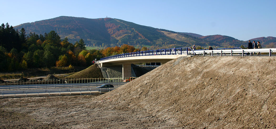 Obchvat Třince 1/11 Nebory Oldřichovice Bystřice